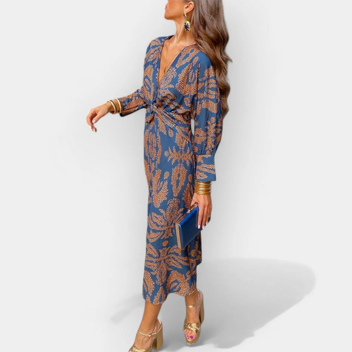 Minimal Satin Dress