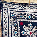 Indian Cutwork Embroidered Quilt new N. 9