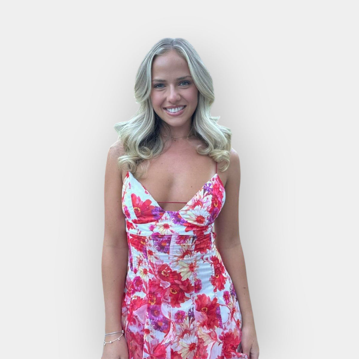 Maxi Dress with Ruffled Details