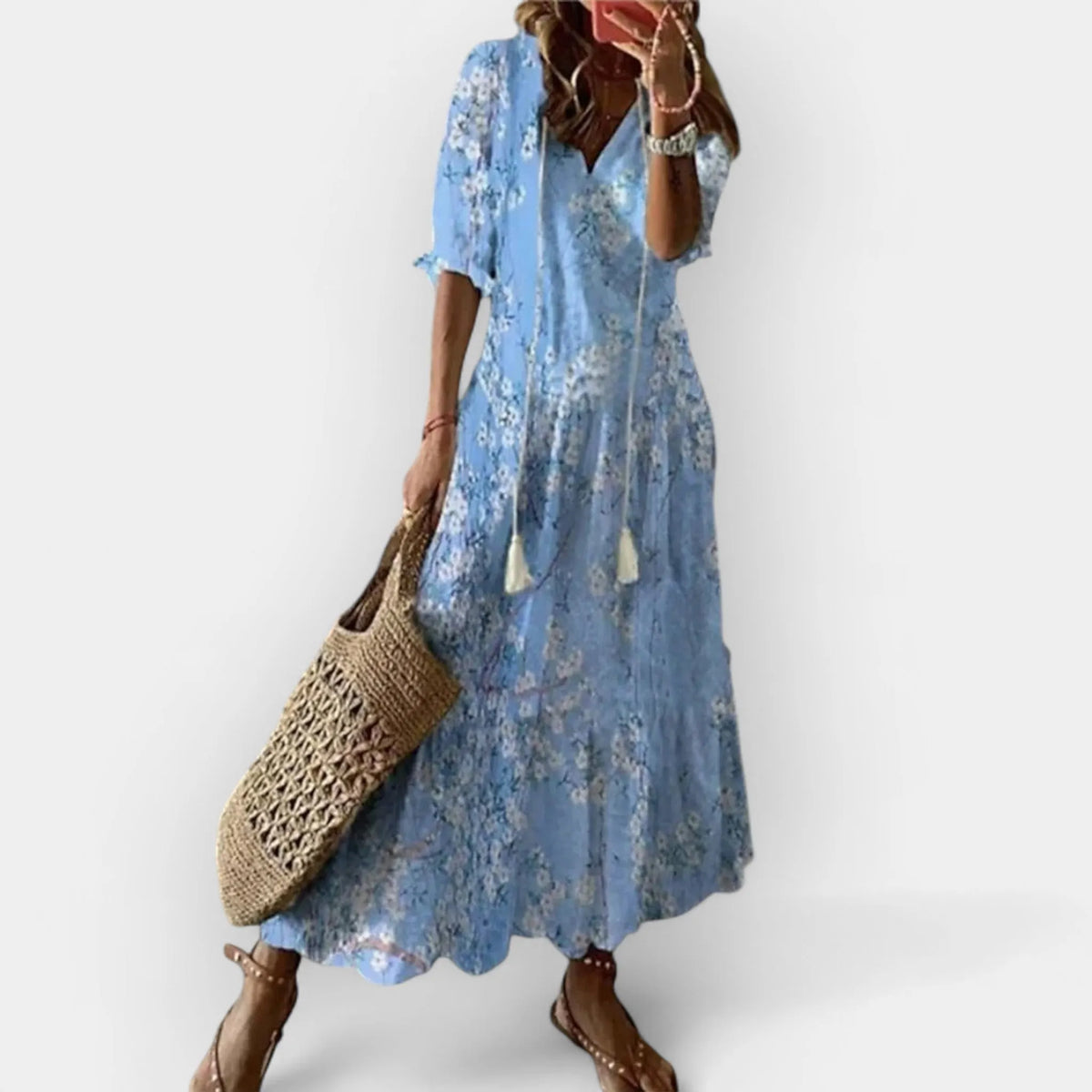 Maxi Dress in Boho Style