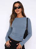 Casual Comfortable Breathable Stretch Long Sleeve Top