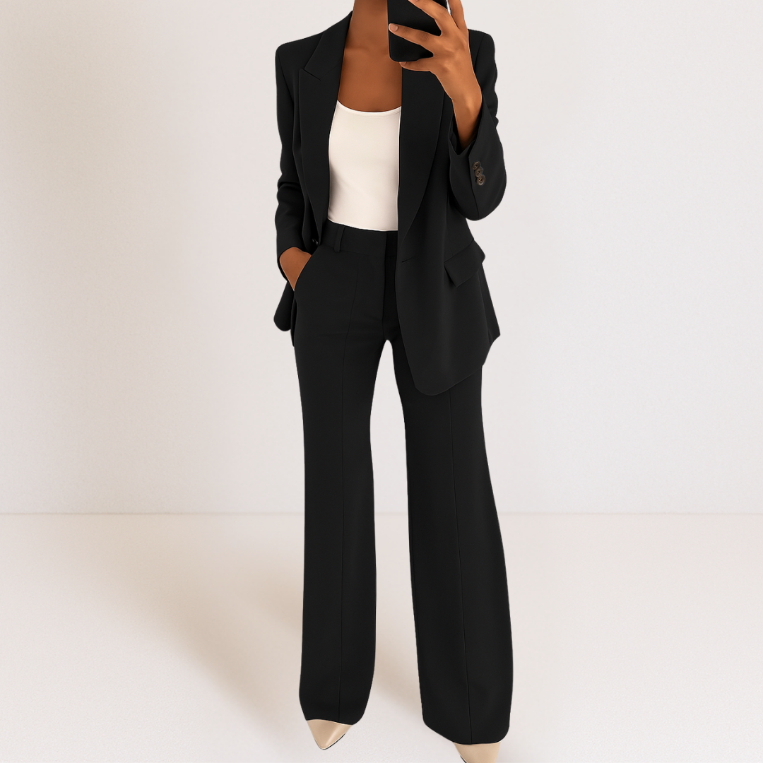 Elegant and Modern Two-piece Suit
