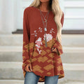 Japanese Koi Dragonfly Wave Art Print Casual Tunic