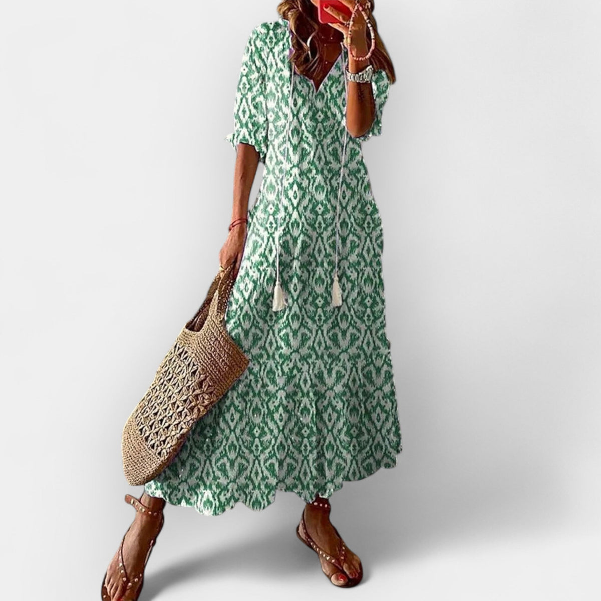 Maxi Dress in Boho Style