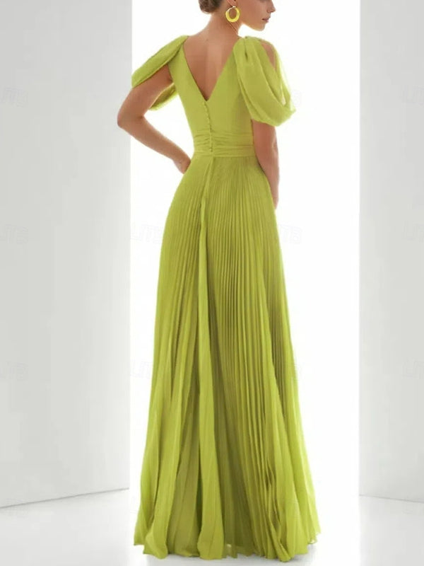 A-line Elegant Dress for Beach Wedding