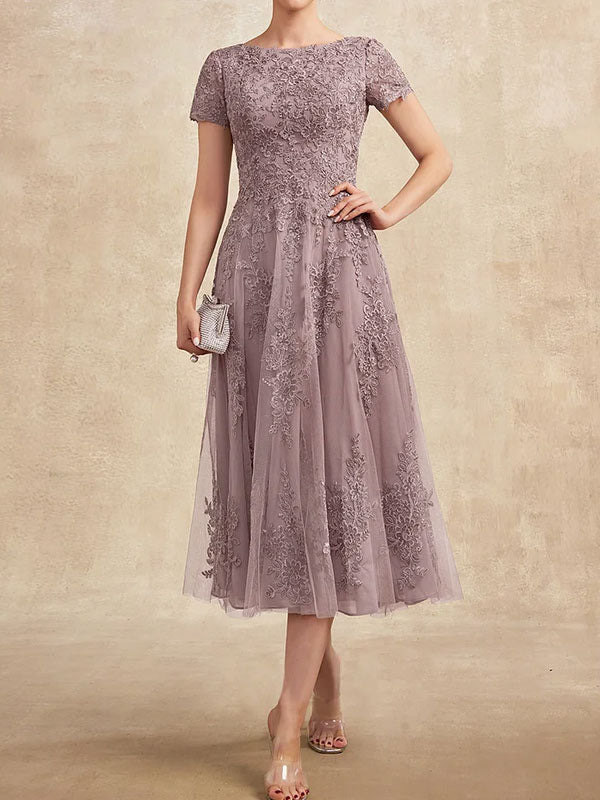 Elegant Lace Hollow Out Temperament Women's Dress