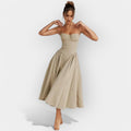 Refined Midi Dress for Summer