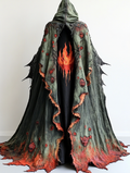 Halloween exaggerated design cape edbb