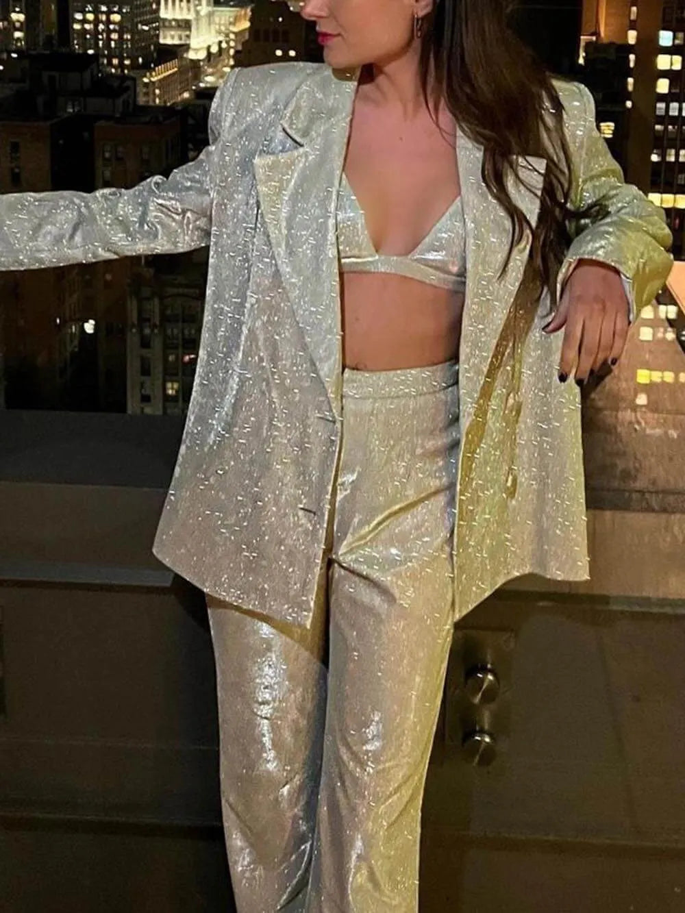 Classic Fashion Sequin Bra