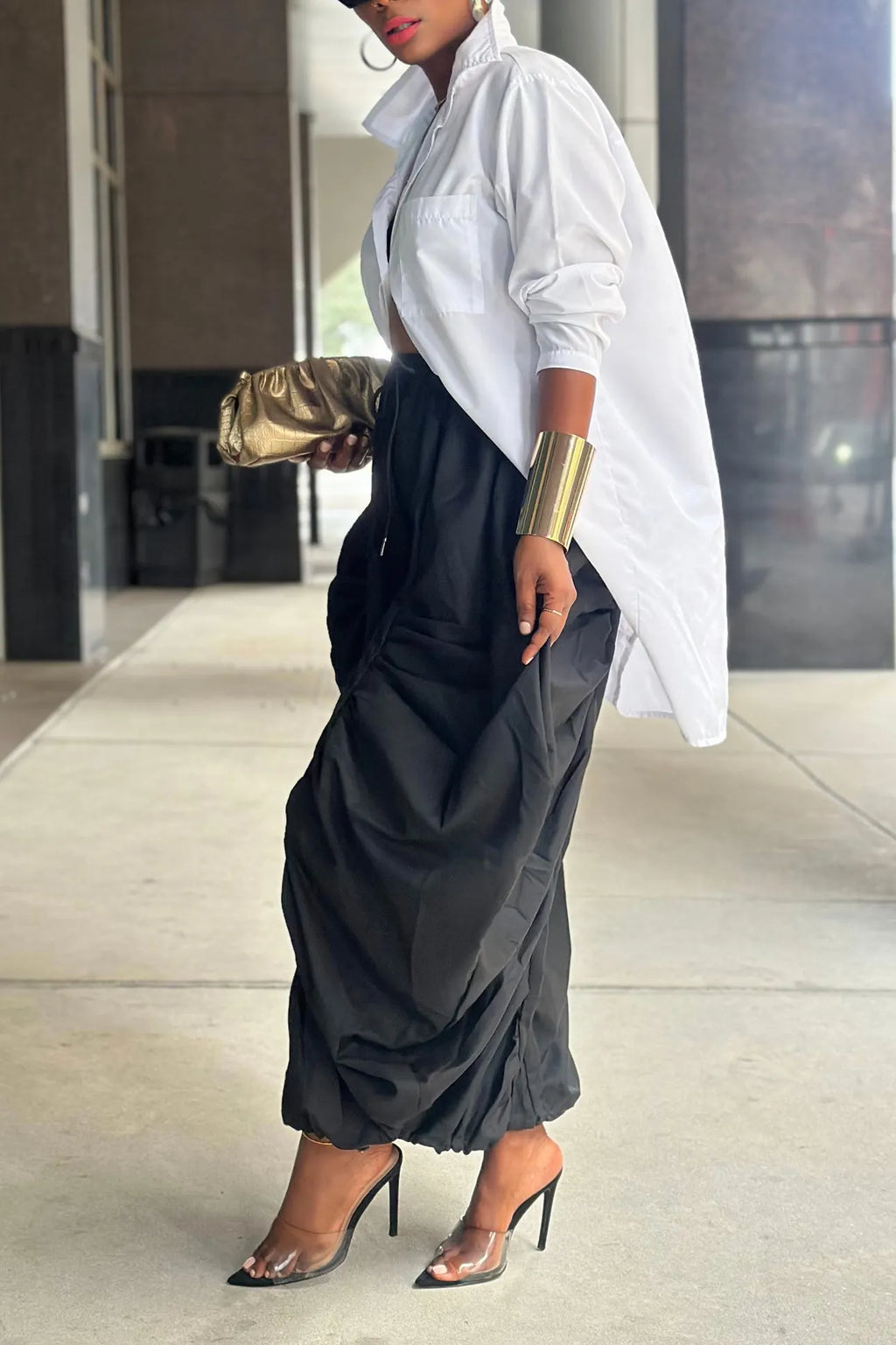 Women's Casual Comfortable Pleated Loose Pants
