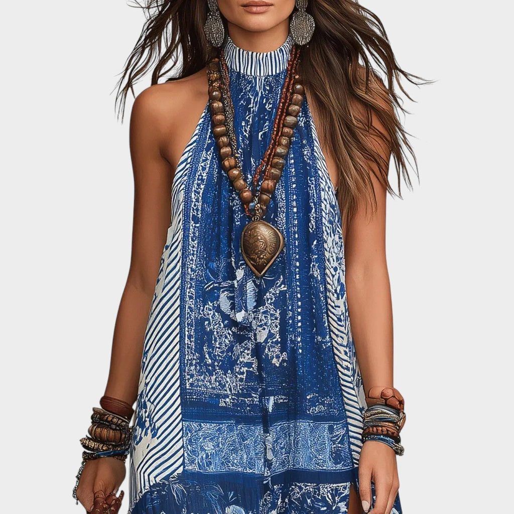 Coastal Breeze Boho Maxi Dress