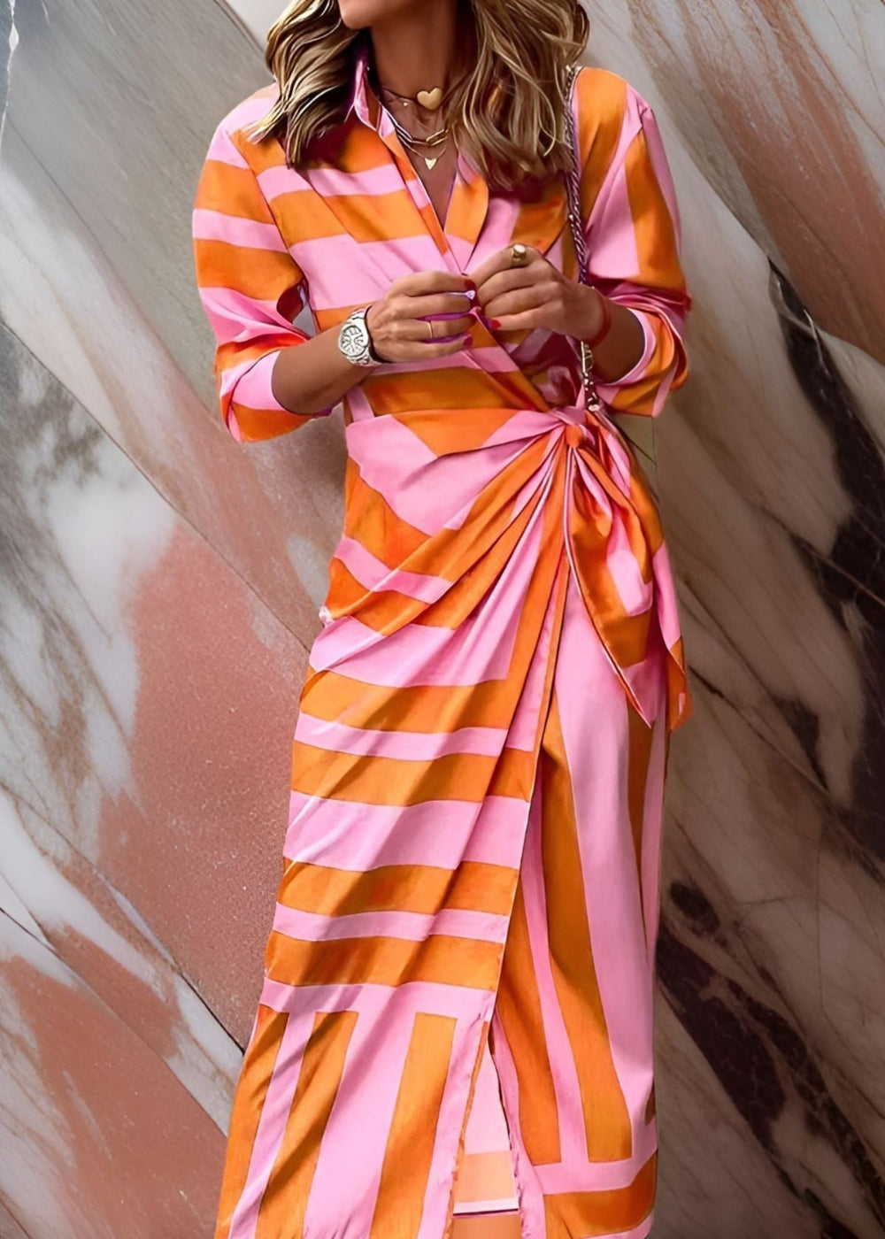 The Most Beautiful Wrap Dress