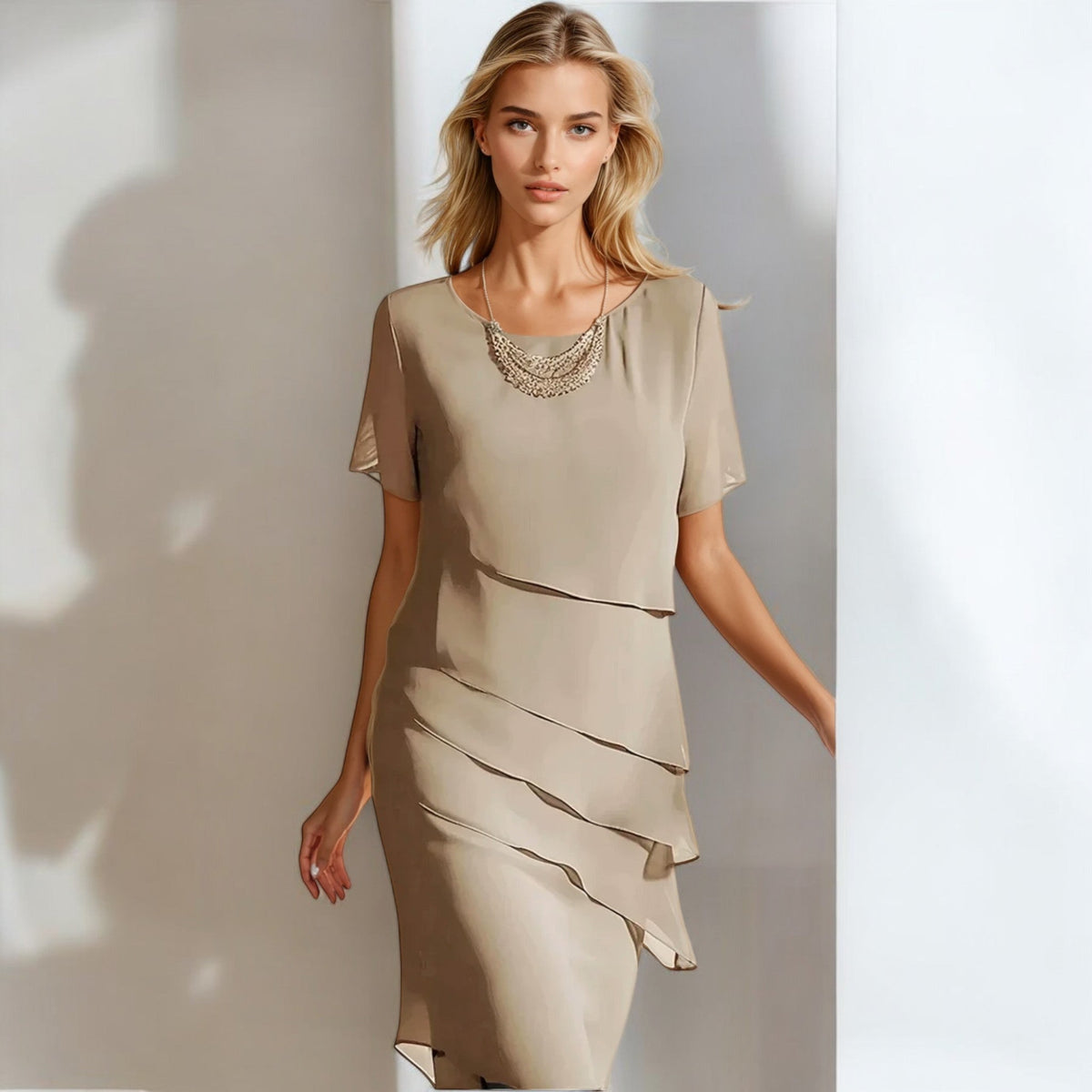 Elegant Chiffon Dress