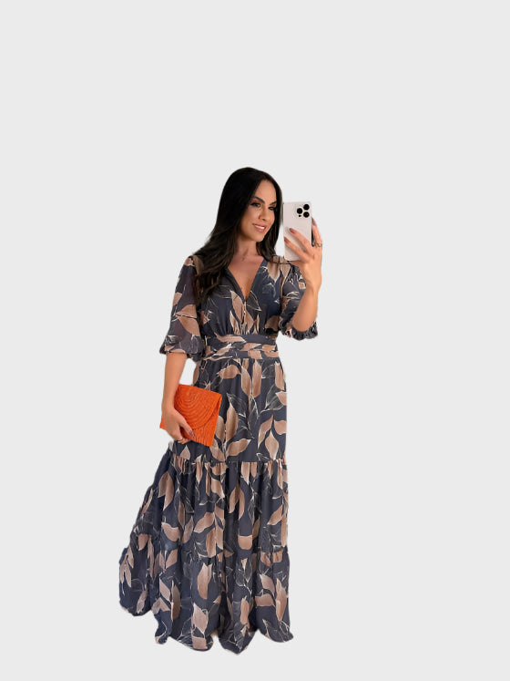 Floral Dress with Comfort