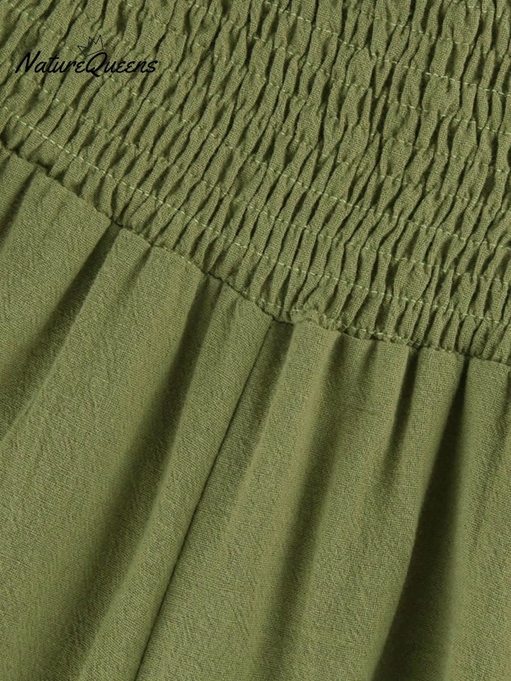 Women's High-Waist Pleated Irregular Hem Cotton And Linen Loose Casual Pants