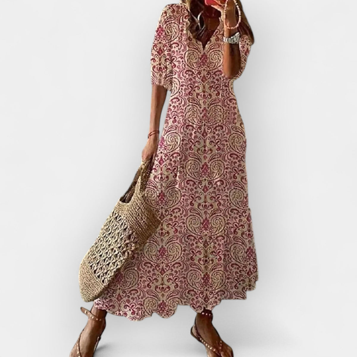 Maxi Dress in Boho Style