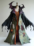Halloween exaggerated design cape d9a0