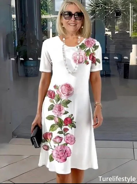 3D Printed Loose Medium Dress
