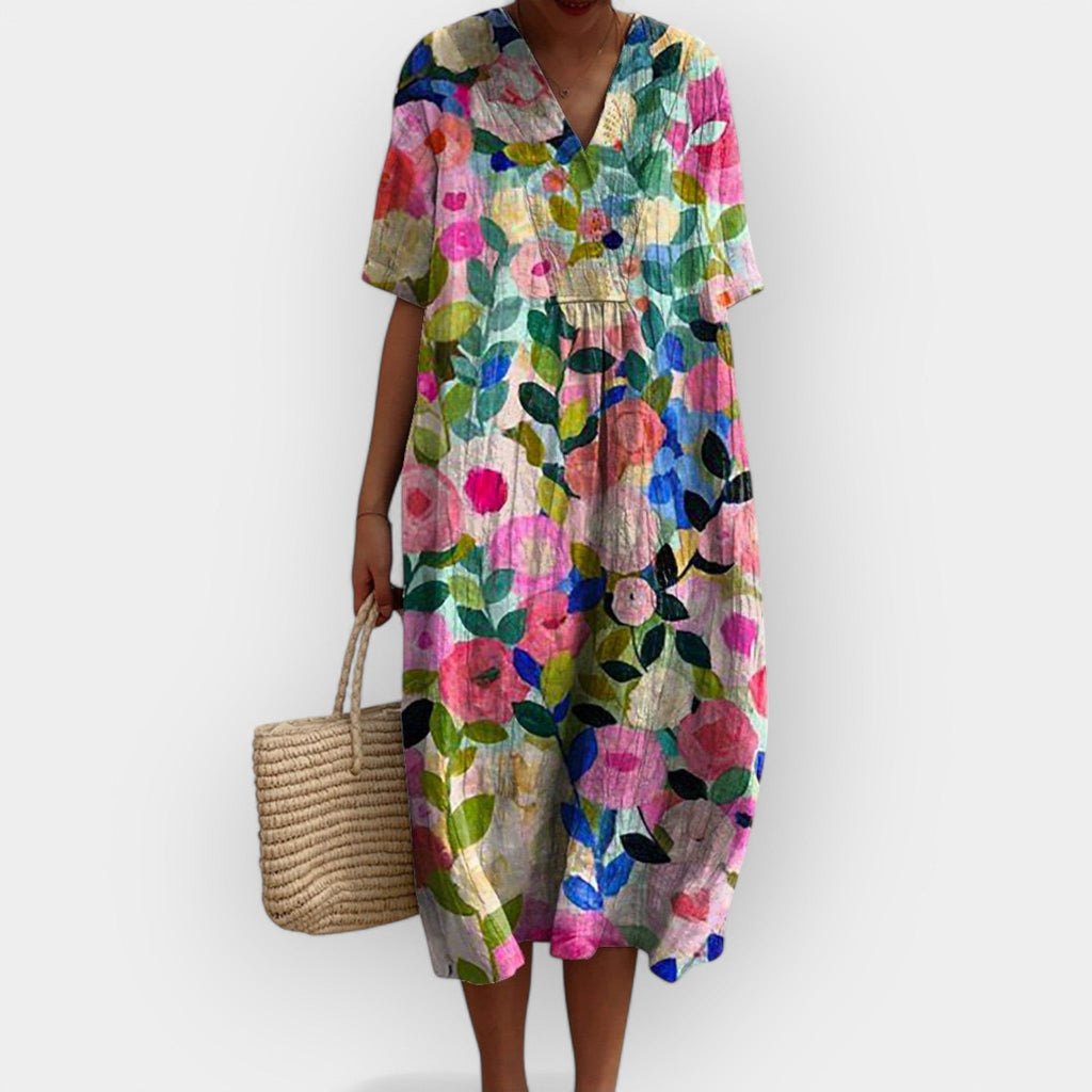 Floral Dress for Summer Days