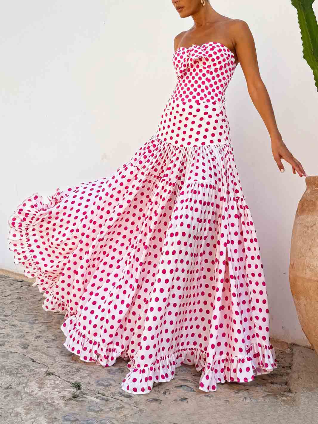 Sweet Heart Print Skirt