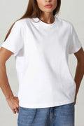 Women's Casual Commuter Versatile Crewneck Short Sleeve T-Shirt