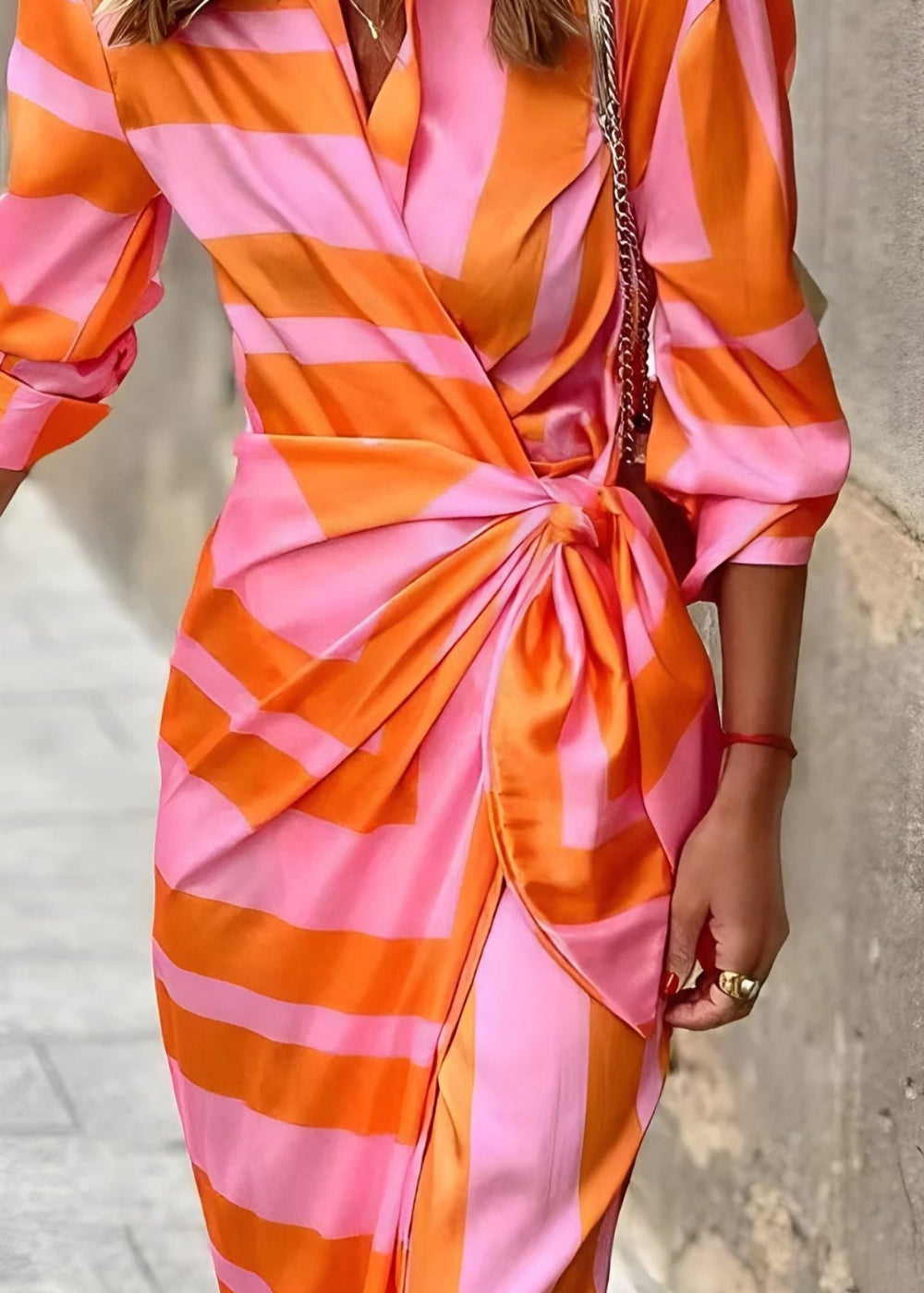 The Most Beautiful Wrap Dress