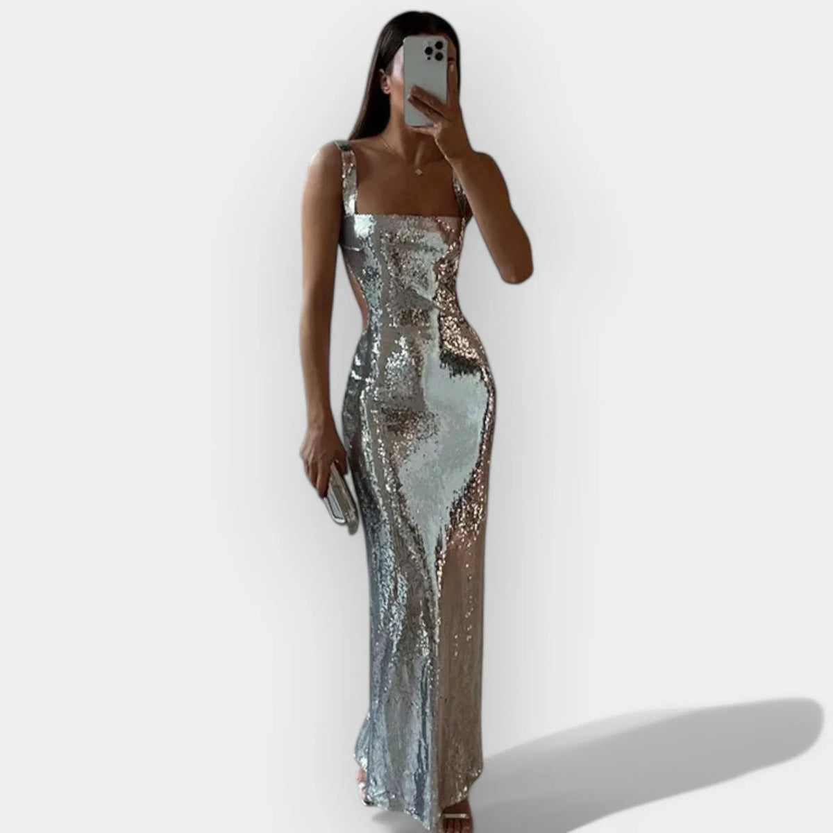 Shimmering Maxi Dress