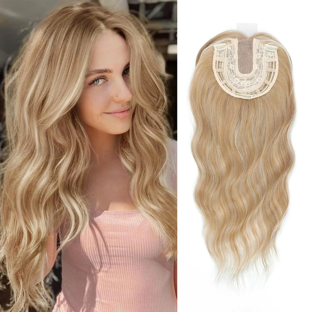 🌷2026 New Lightweight & Breathable Wavy Hair Topper