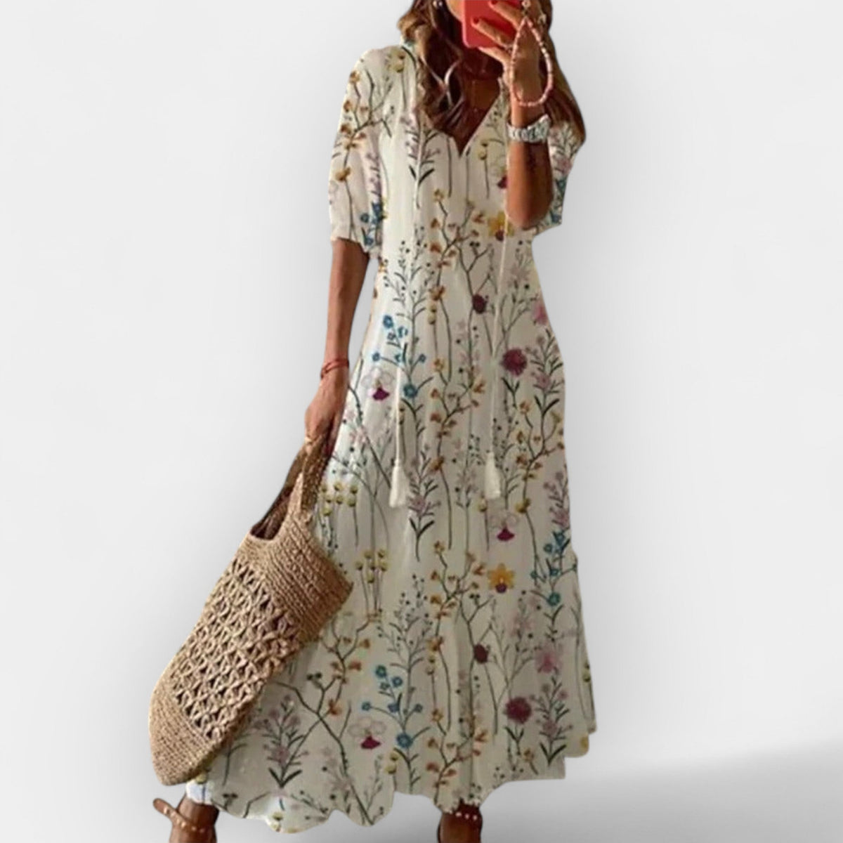 Maxi Dress in Boho Style