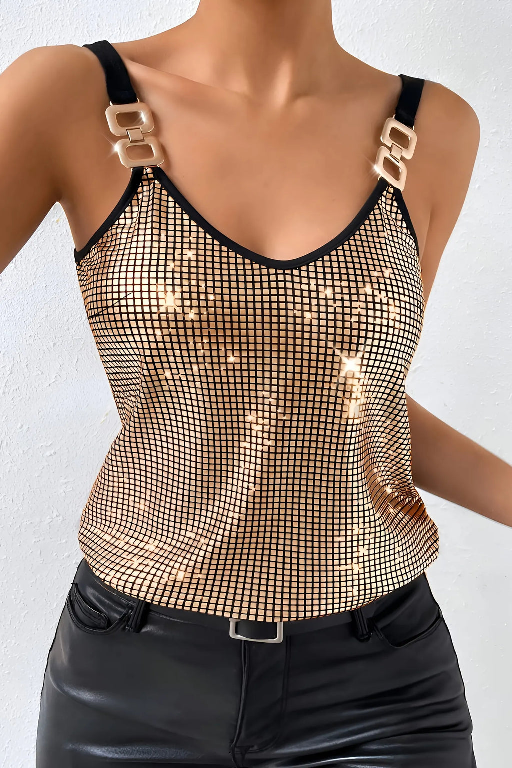 Women's Casual Sequined Camisole Top