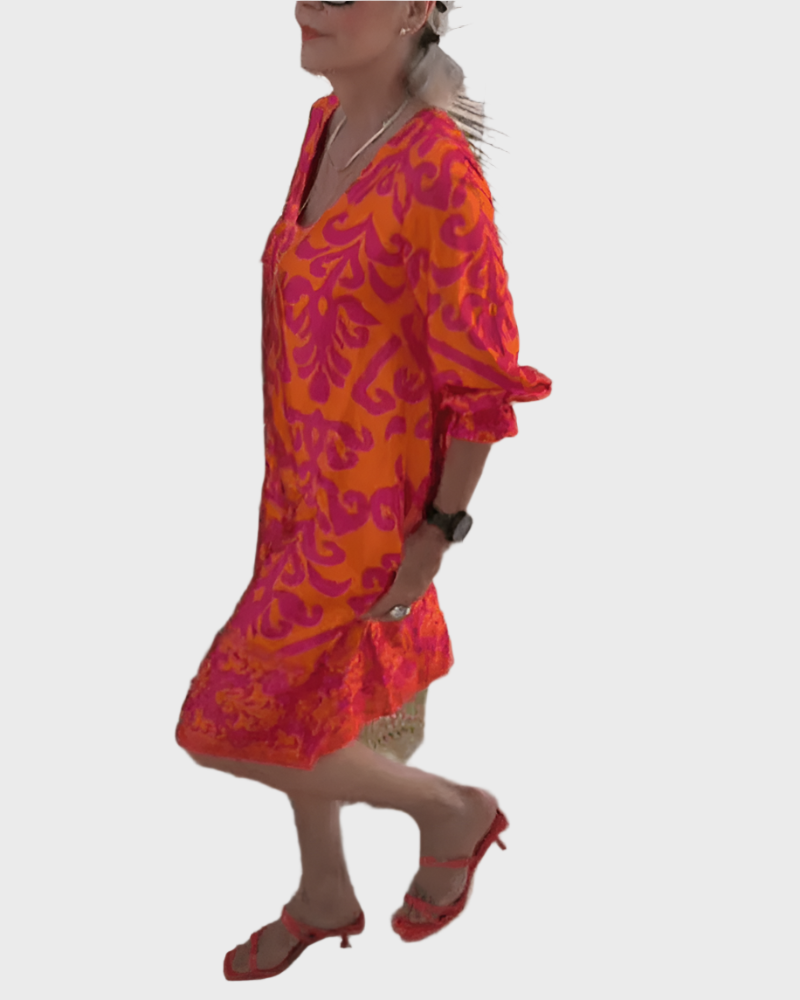 Midi Floral Dress