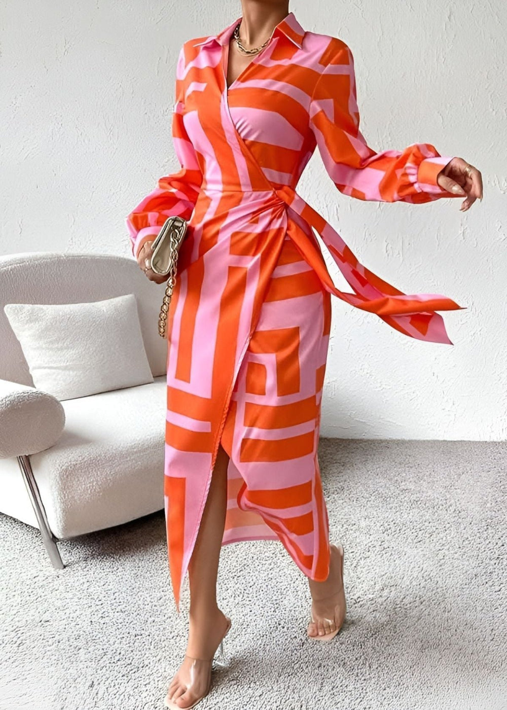 The Most Beautiful Wrap Dress