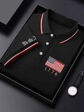 Men's We The People Fourth Of July America 1776 Patriotic Polo Shirt