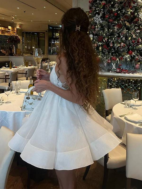 Sweet Wide Hem Mini Dress