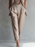 Vintage Cotton Linen Pants