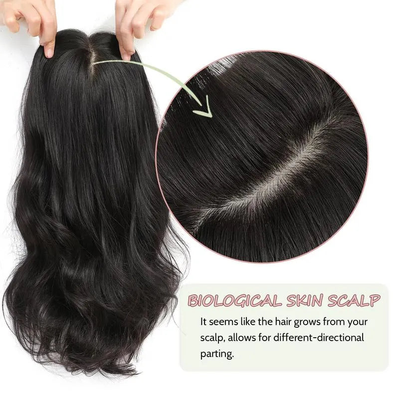 🌷2026 New Lightweight & Breathable Wavy Hair Topper
