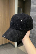 Women's Casual Full-Coverage Rhinestone Baseball Cap