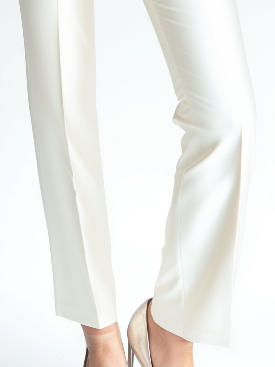 Classic Tailored Satin Trousers