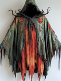 Halloween exaggerated design cape cec0