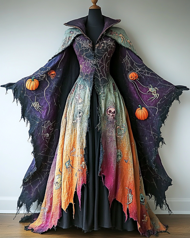 Halloween Cosplay Halloween Cape Coat 12ef