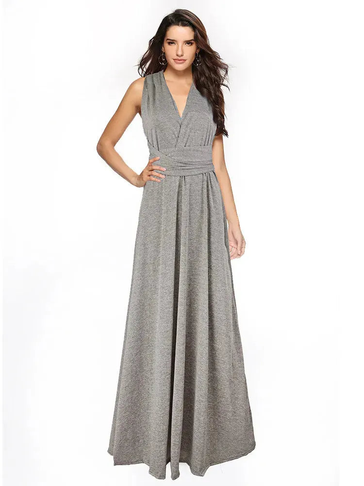 Marzella Multiway Maxi Dress – Tie Wrap Bridesmaid and Formal Occasion Gown in Multiple Colours