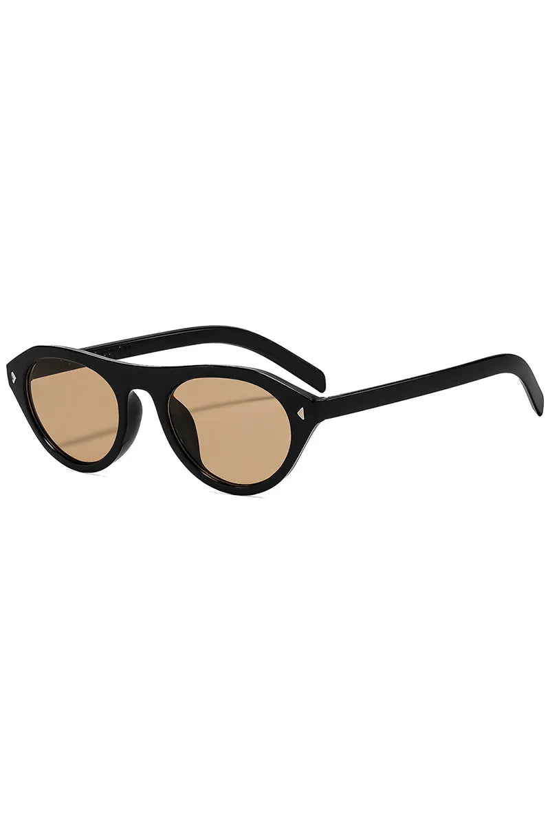 Women's Fashion Cat Eye Rhinestone Studded Sunglasses